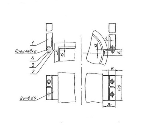 Подвески судовых трубопроводов Тип 4 в Светлогорске