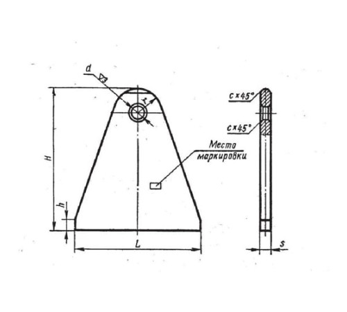 Плавники приварные с накладкой в Светлогорске от Спецметаллстрой