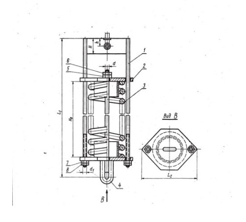 Блоки пружин подвесок стальных трубопроводов в Светлогорске