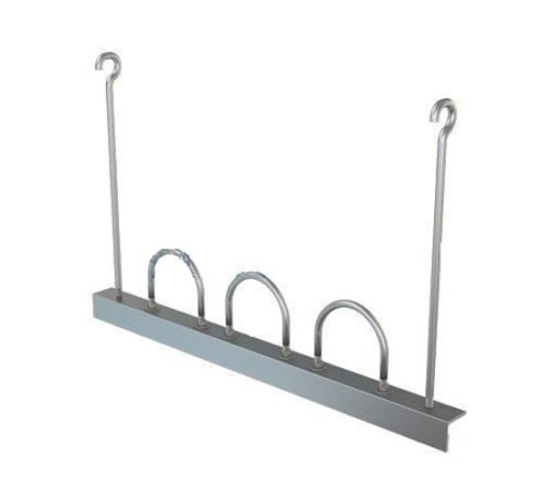 Подвески трех труб на опорном уголке в Светлогорске