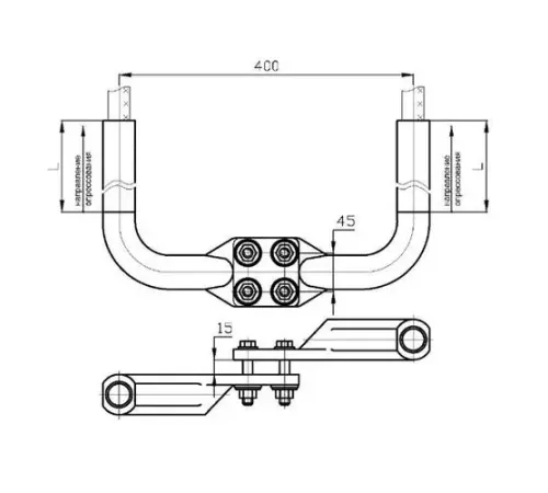 Аппаратные зажимы типа 2А4А в Светлогорске для ЛЭП