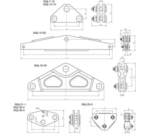 Коромысла типа 2К для ЛЭП в Светлогорске с доставкой по Беларуси