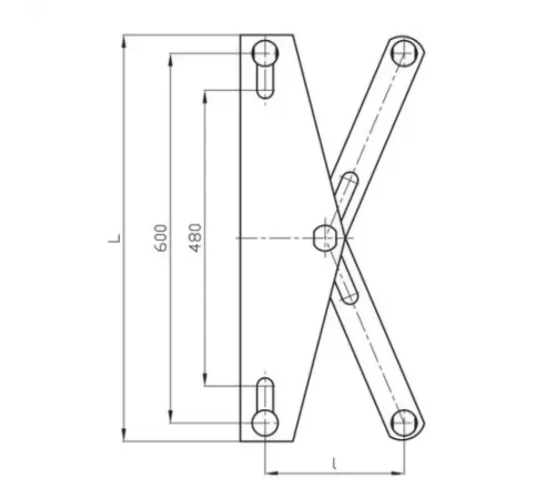 Коромысла типа 2КЛ для ЛЭП в Светлогорске
