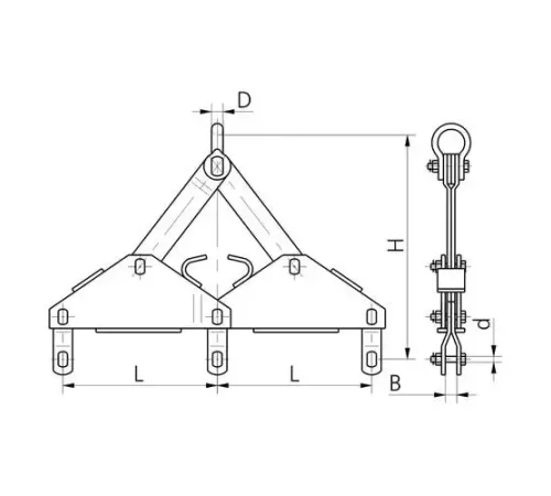 Коромысла типа 3КБ для ЛЭП в Светлогорске