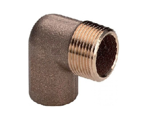 Медные угловые переходы с наружной резьбой в Светлогорске