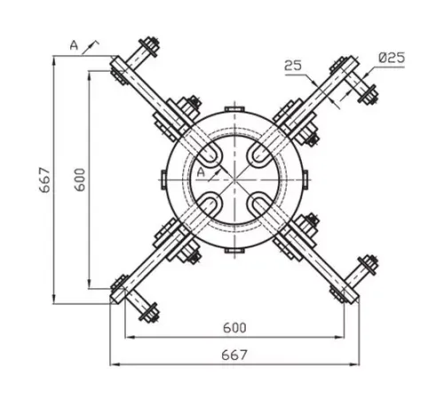 Коромысла лучевые типа КЛ в Светлогорске для ЛЭП