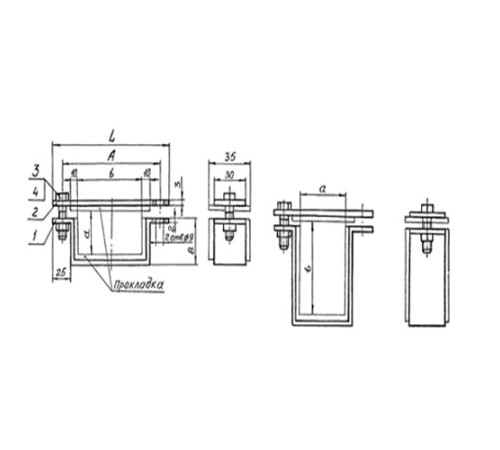 Подвески судовых трубопроводов Тип 9 в Светлогорске
