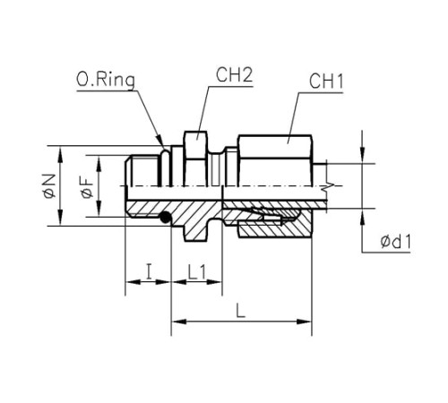 Штуцеры ввертные UNF с уплотнением в Светлогорске