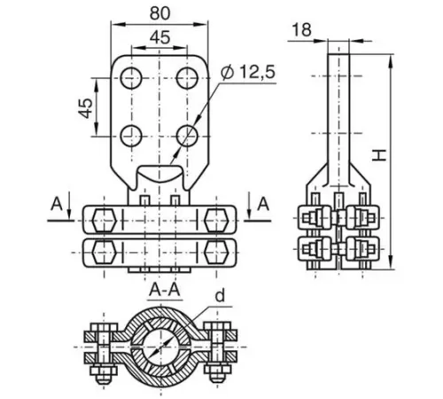 Аппаратные зажимы АШМ в Светлогорске для ЛЭП