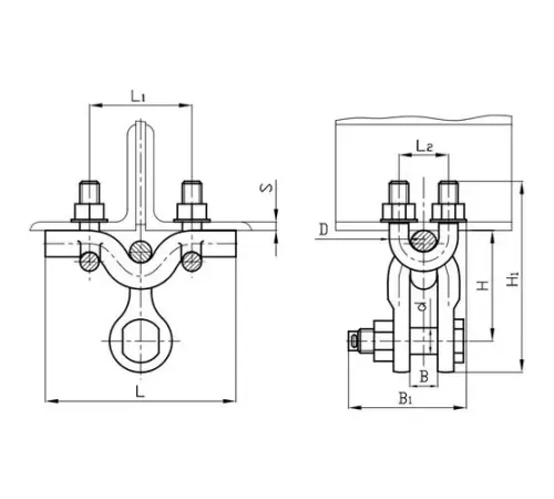 Узлы крепления типа КГ для ЛЭП в Светлогорске