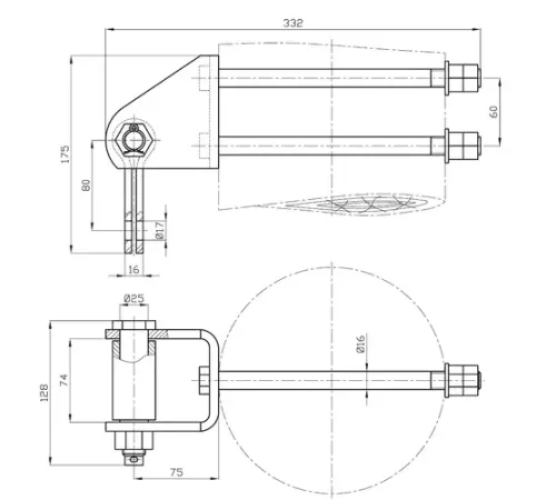 Узлы крепления КГТ-7-1 в Светлогорске для ЛЭП