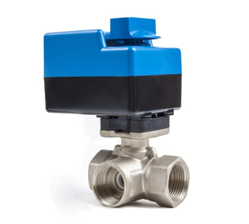 Трехходовые шаровые муфтовые краны с приводом в Светлогорске