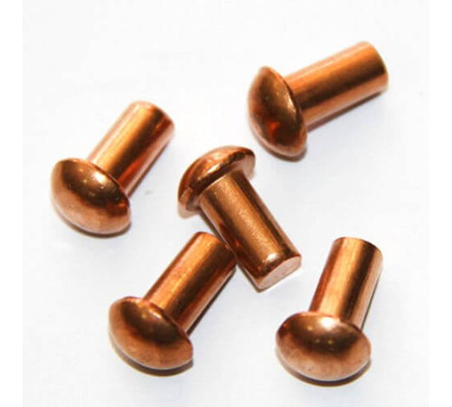 Медные заклепки с полукруглой головкой в Светлогорске