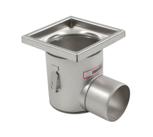 Нержавеющие круглые трапы с горизонтальным выпуском в Светлогорске