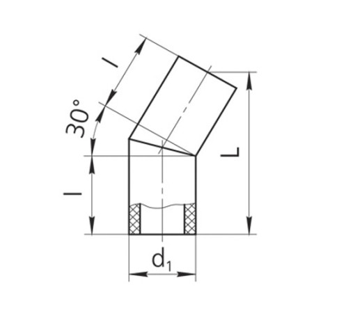 Оболочки на теплоизоляционные отводы 30° в Светлогорске