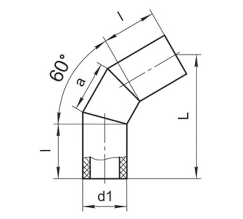 Оболочки на теплоизоляционные отводы 60° в Светлогорске