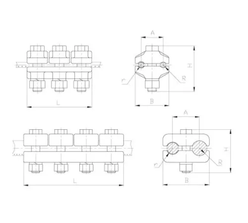 Плашечные зажимы типа ПАМ в Светлогорске и Беларуси