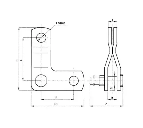 Промежуточные звенья ПТМ для ЛЭП в Светлогорске