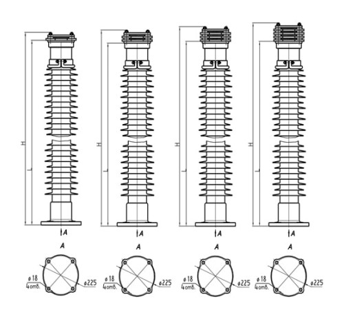 Шинные опоры ШО 110-132 кВ в Светлогорске для юрлиц