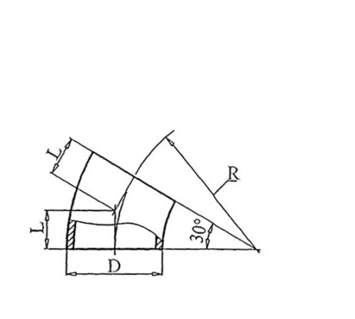 Теплоизоляционные отводы 30 градусов в Светлогорске