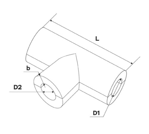 Теплоизоляционные равнопроходные тройки в Светлогорске